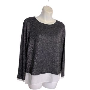 Wallis double sided quarter length blouse size 6petite